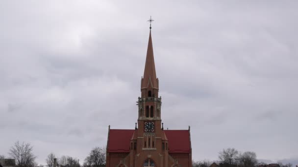 Igreja Cacica Roménia — Vídeo de Stock