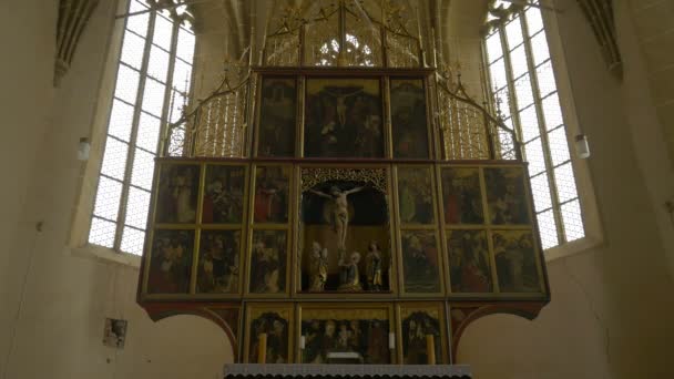 Iconostase Dans Une Église Luthérienne — Video