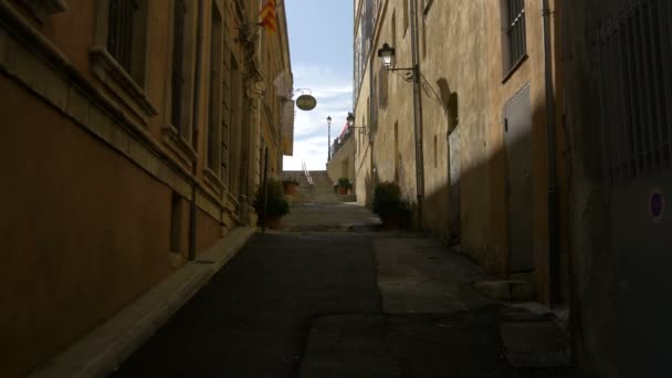 Οδός Mirabeau Στο Grasse — Αρχείο Βίντεο