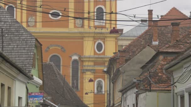 Câbles Sur Les Vieux Bâtiments — Video