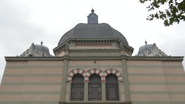Vista Sinagoga Beth Yaacov — Vídeo de stock