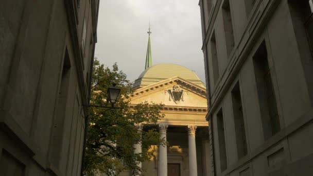 Купол Собора Святого Пьера — стоковое видео