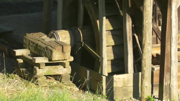 Moulin Eau Bois Musée Plein Air — Video