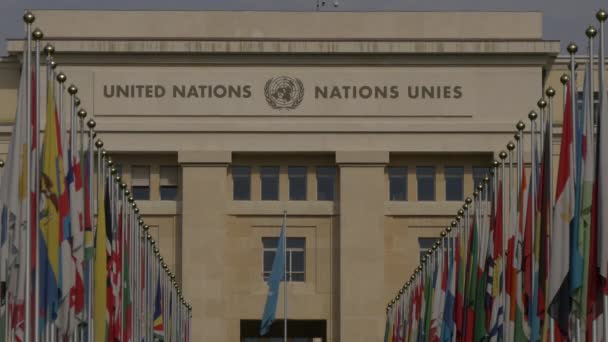 Top Palais Des Nations — Wideo stockowe