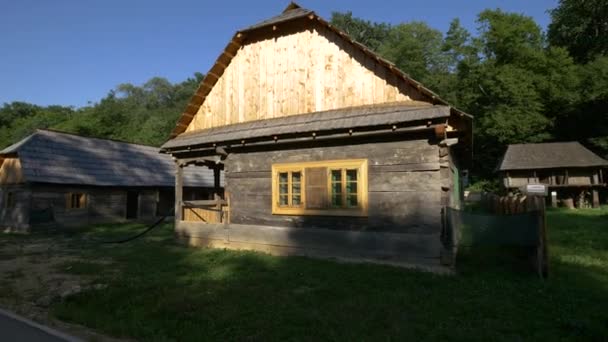 Casa Legno Museo Nazionale Astra — Video Stock