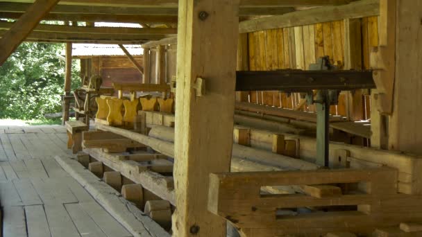 Porch Traditional Romanian House — Stockvideo