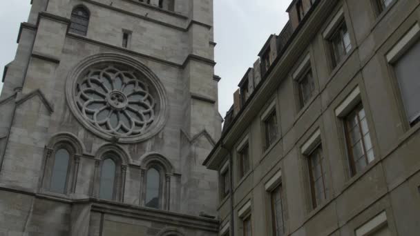 Opbouw Van Pierre Cathedral Toren — Stockvideo