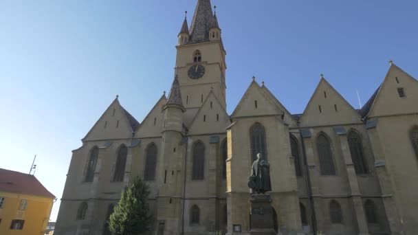 Lutherse Kathedraal Van Saint Mary — Stockvideo