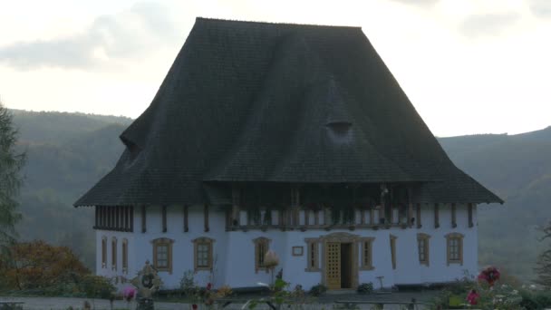 Muzeul Mănăstirii Barsana — Videoclip de stoc
