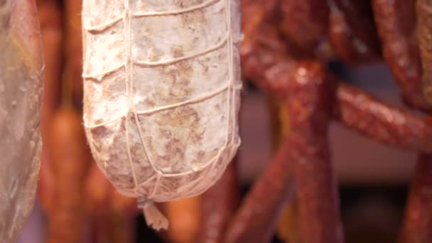 Vue Sur Salami Les Saucisses — Video