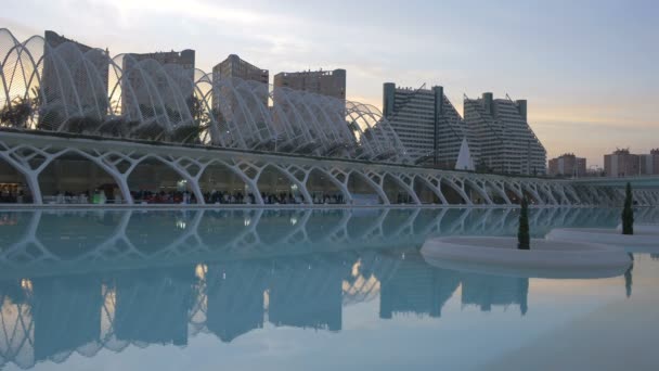 Umbracle Valencia — Stockvideo