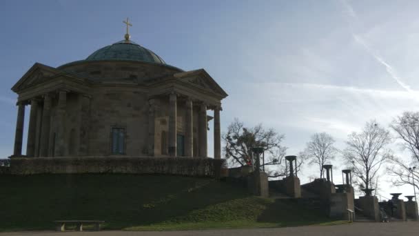Wrttemberg Mausoleo Stuttgart — Vídeos de Stock