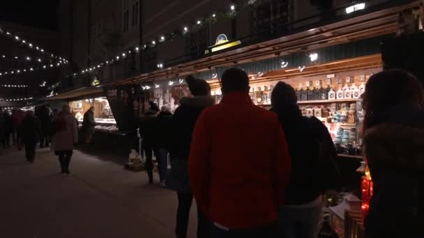 Utcai Fülke Gyertyatartóval — Stock videók