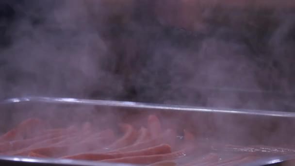 Sausages Grill — Stock Video