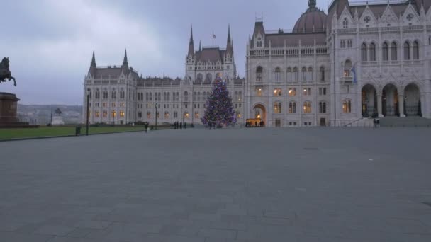 Parlement Budapest Pour Noël Budapest — Video