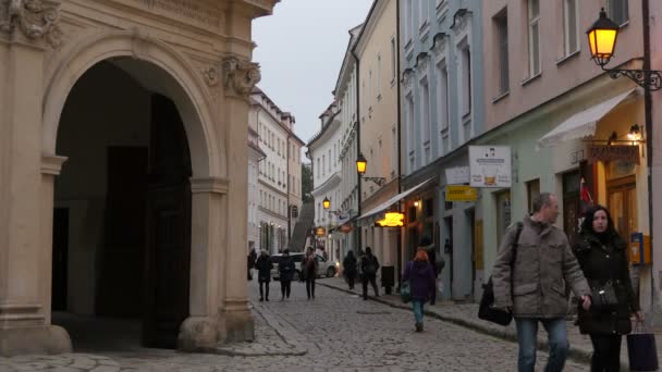 Eski Bratislava Kasabası — Stok video