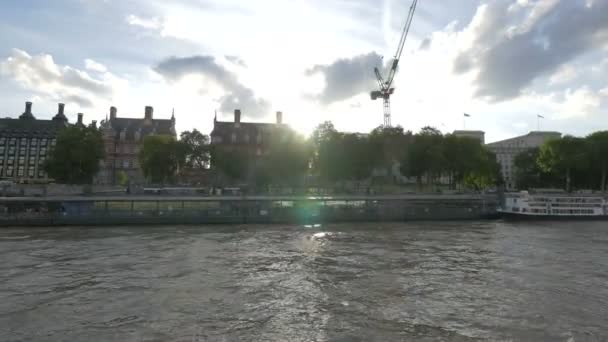 Westminster Pier London — Stock Video