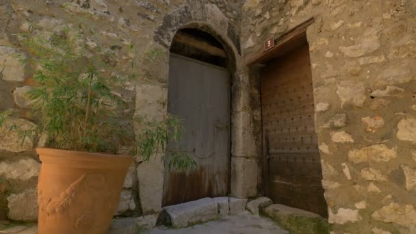 Widok Stare Drzwi — Wideo stockowe