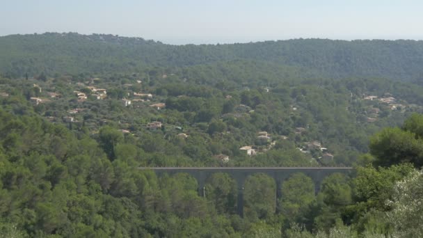 Krajobraz Mostu Route Provence — Wideo stockowe