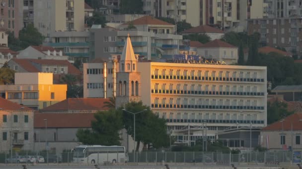 Gebäude Einer Stadt — Stockvideo