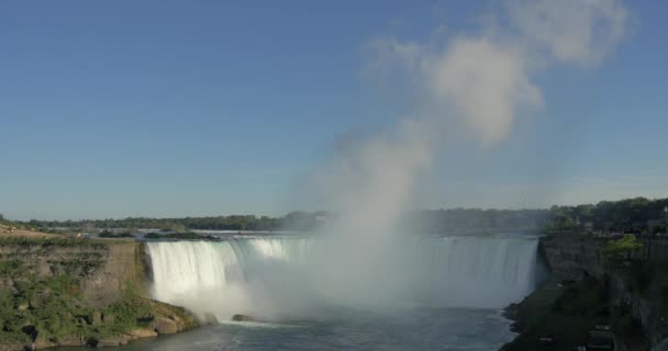 Landschap Bij Niagara Falls Canada — Stockvideo