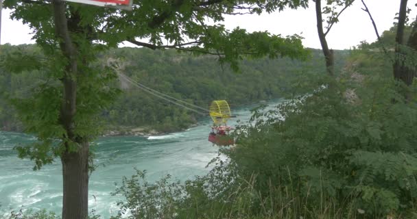 Nad Niagarskými Vodopády Whirpool Kanada — Stock video