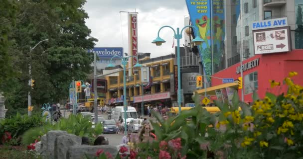 Clifton Hill Niagara Falls Canada — Stockvideo