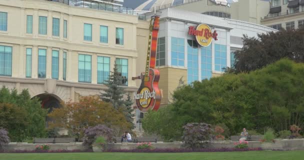 Hard Rock Cafe Canada — Stock Video