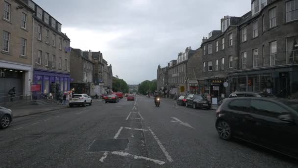 Hannoverská Ulice Edinburghu — Stock video