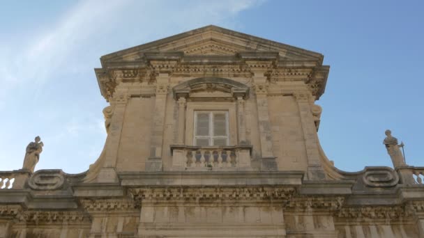 Topo Catedral Dubrovnik — Vídeo de Stock
