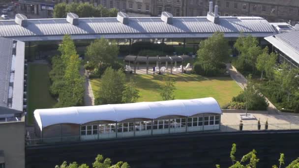欧姆尼中心天台花园 — 图库视频影像