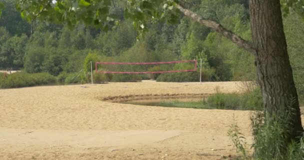 Red Voleibol Playa — Vídeo de stock
