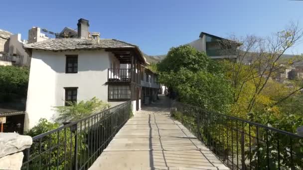Ponte Madeira Mostar — Vídeo de Stock