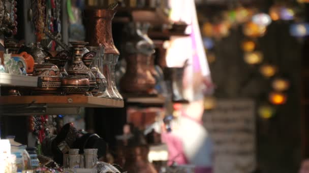Souvenirs Tradicionales Mostar — Vídeo de stock