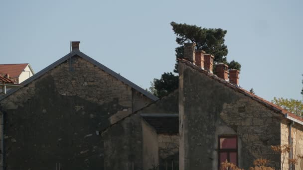 Casas Antigas Mostar — Vídeo de Stock