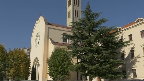 Igreja Católica Mostar — Vídeo de Stock