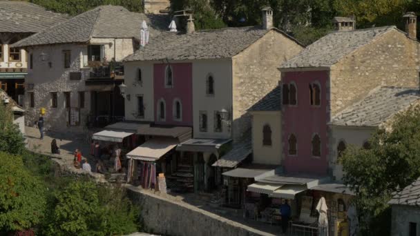 Edifici Tradizionali Mostar — Video Stock