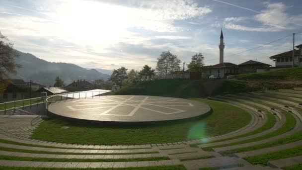 Escenario Aire Libre Sarajevo — Vídeo de stock