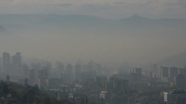 Saraybosna 'da sisli bir gün