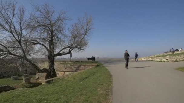 Belgrad Nähtynä Kalemegdan Parkista — kuvapankkivideo