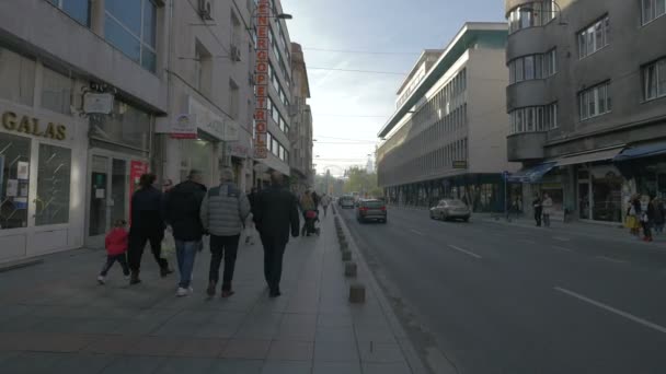 Caminhada Condução Rua Marsala Tita — Vídeo de Stock