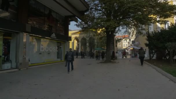 Passeio Pela Adidas Store — Vídeo de Stock