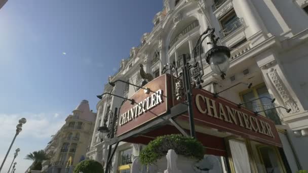 Chantecler Εστιατόριο Στη Νίκαια — Αρχείο Βίντεο