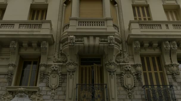 Widok Palais Lamartine Nicea — Wideo stockowe