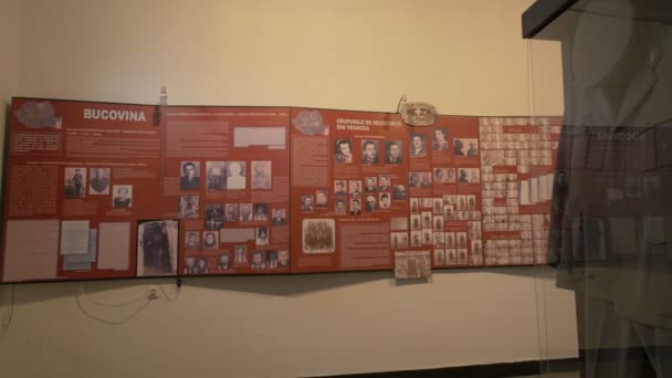 Επιτροπή Πληροφοριών Στο Μουσείο Μνημείου Sighet — Αρχείο Βίντεο