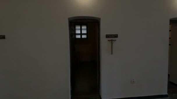 Φυλακή Iuliu Maniu Στο Μουσείο Μνημείου Sighet — Αρχείο Βίντεο