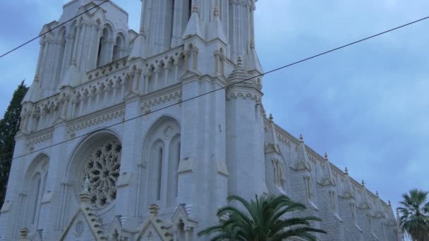 Notre Dame Basilica Nice — 图库视频影像