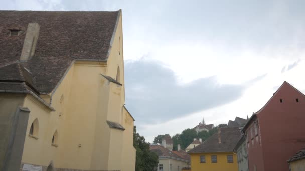 Die Klosterkirche Und Andere Gebäude — Stockvideo