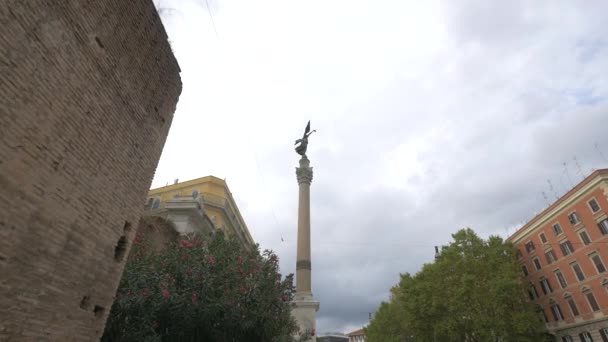 ローマのローマ記念碑のキャプチャ — ストック動画