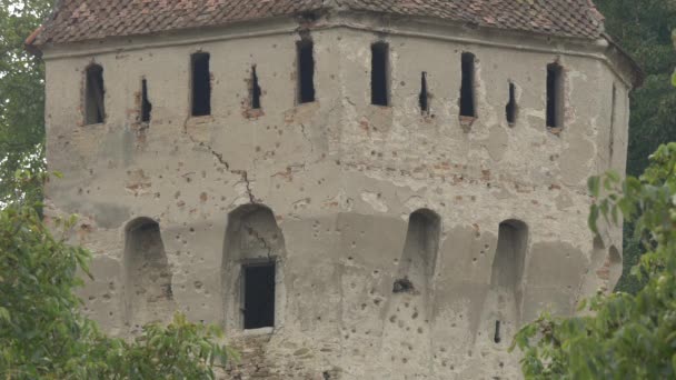 Den Övre Delen Tinkers Tower — Stockvideo